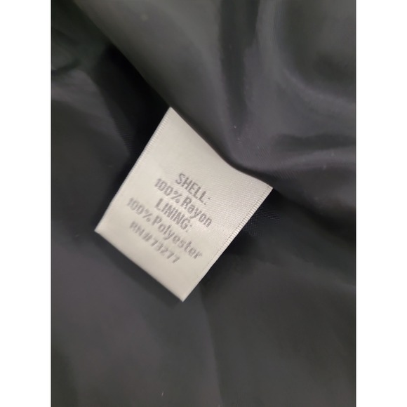 LC Lauren Conrad Office Academic black one button Blazer elbow sleeve Women SZ 8 - Picture 9 of 11